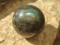 Polished Labradorite Spheres x 6 From Tulear, Madagascar