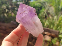 Natural Jacaranda Amethyst Quartz Crystals x 12 from Mumbwa, Zambia