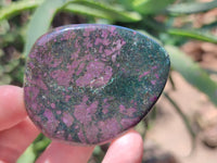 Polished Ruby Corundum In Chrome Verdite Free Forms x 12 From Zimbabwe