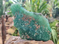 Polished On One Side Emerald Mtorolite Plates x 6 From Mutorashanga, Zimbabwe