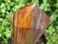 Polished Banded Tiger Iron Tower x 1 From Northern Cape, South Africa