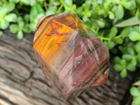 Polished Banded Tiger Iron Tower x 1 From Northern Cape, South Africa