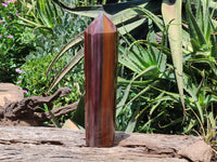 Polished Banded Tiger Iron Tower x 1 From Northern Cape, South Africa