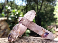 Hand Made Amethyst Conglomerate Specimens x 11 From Chiredzi, Zimbabwe