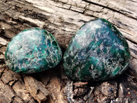 Polished Rare Emerald Mica In Matrix Free Forms x 6 From Mutoko, Zimbabwe