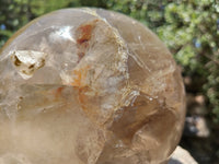 Polished Large Smokey Quartz Sphere / Ball x 1 From Madagascar