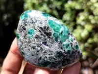 Polished Rare Emerald Mica In Matrix Free Forms x 12 From Mutoko, Zimbabwe