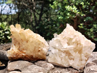 Natural Assortment Of Quartz Clusters x 14 From Madagascar