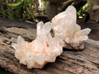 Natural Assortment Of Quartz Clusters x 14 From Madagascar