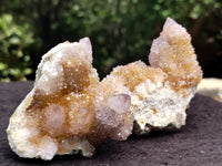 Natural Amethyst Spirit Quartz Clusters x 12 From Boekenhouthoek, South Africa