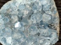 Natural Celestite Geode Specimen x 1 From Sakoany, Madagascar