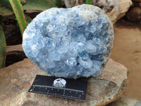 Natural Celestite Geode Specimen x 1 From Sakoany, Madagascar