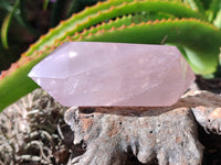 Polished Double Terminated Rose Quartz Points x 6 From Ambatondrazaka, Madagascar