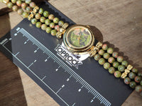 Hand Made Unakite Wristwatches x 2 From South Africa