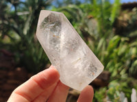 Polished Clear Quartz Crystals x 12 From Madagascar