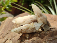 Natural Drusy Mountain Quartz Crystals x 35 From Alberts Mountain, Lesotho