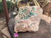 Natural Dioptase Matrix Specimen x 1 From Namibia