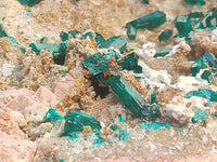 Natural Dioptase Matrix Specimen x 1 From Namibia