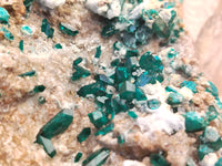 Natural Dioptase Matrix Specimen x 1 From Namibia