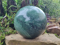 Polished Giant Jadeite Sphere x 1 From China