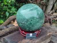 Polished Giant Jadeite Sphere x 1 From China