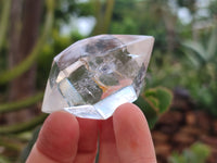 Polished Double Terminated Clear Quartz Crystals x 12 From Madagascar