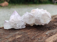 Natural Amethyst Spirit Quartz Clusters x 13 From Boekenhouthoek, South Africa