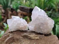 Natural Amethyst Spirit Quartz Clusters x 13 From Boekenhouthoek, South Africa