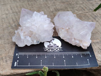 Natural Amethyst Spirit Quartz Clusters x 13 From Boekenhouthoek, South Africa