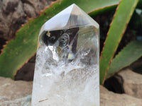 Polished Clear Quartz Crystals x 2 From Madagascar