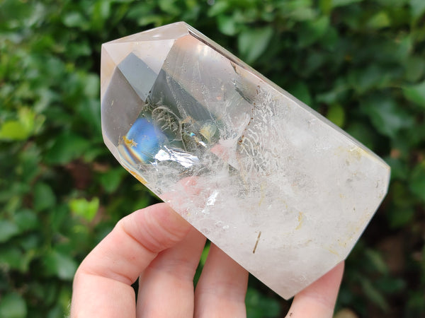 Polished Clear Quartz Crystals x 2 From Madagascar