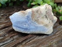 Polished Blue Lace Agate Geodes x 12 From Nsanje, Malawi