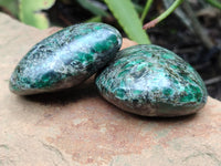 Polished Rare Emerald Mica In Matrix Free Forms x 6 From Mutoko, Zimbabwe