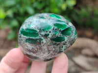 Polished Rare Emerald Mica In Matrix Free Forms x 6 From Mutoko, Zimbabwe