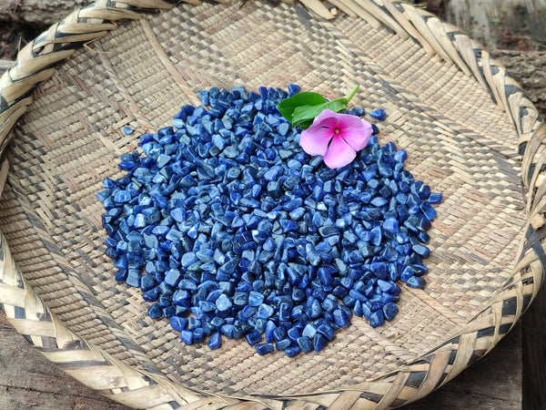 Polished Sodalite Tumbled Stones - Sold Per Kg - From Namibia