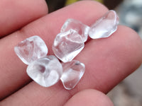 Polished Clear Quartz Tumbled Stones - sold per kg bag - From Madagascar