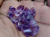 Polished Amethyst Chips - sold per kg bag - From Zambia