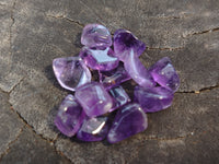 Polished Amethyst Chips - sold per kg bag - From Zambia