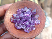 Polished Amethyst Chips - sold per kg bag - From Zambia