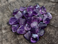 Polished Amethyst Chips - sold per kg bag - From Zambia