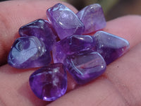 Polished Amethyst Chips - sold per kg bag - From Zambia