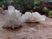 Natural Quartz Clusters x 35 From Mpika, Zambia