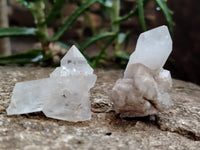 Natural Quartz Clusters x 35 From Mpika, Zambia