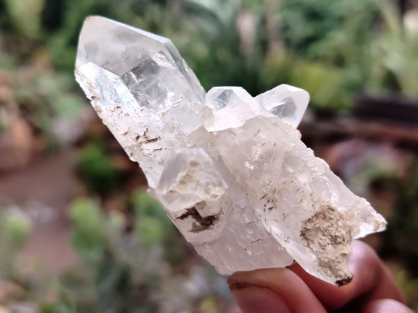 Natural Quartz Clusters x 35 From Mpika, Zambia