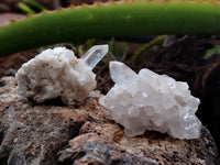 Natural Quartz Clusters x 35 From Mpika, Zambia