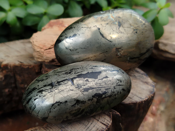 Polished Pharaoh Stone Palm Stones x 6 From Zimbabwe