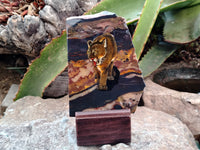 Hand Made Animal Decoupage Stone Slabs x 3 From Southern Africa