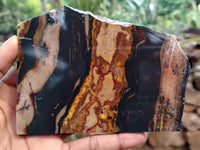 Hand Made Animal Decoupage Stone Slabs x 3 From Southern Africa