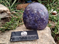 Polished Lepidolite Standing Free Forms x 2 From Ambatondrazaka, Madagascar