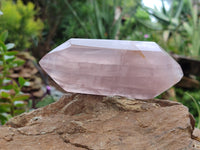 Polished Double Terminated Rose Quartz Points x 4 From Ambatondrazaka, Madagascar